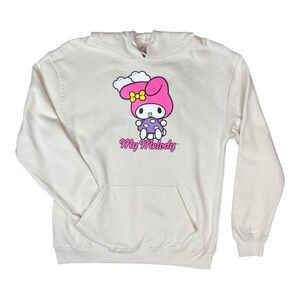Sanrio my melody anime hooded sweatshirt